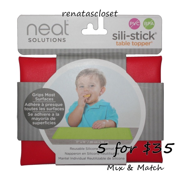 Neat Solutions Sili-Stick Table Topper NWT/NIP - Picture 1 of 9